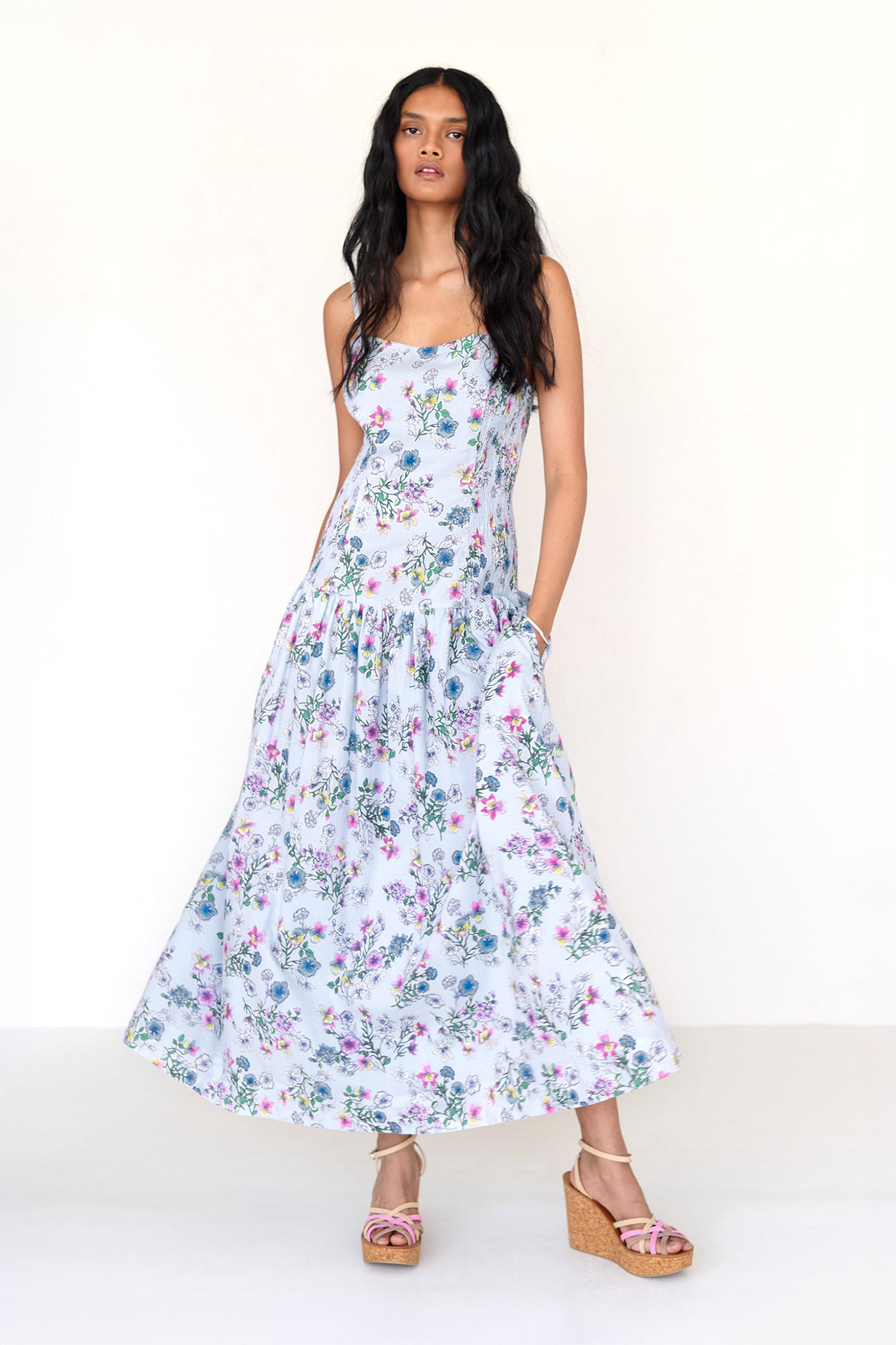 Maisie Dress Burdock Imperial