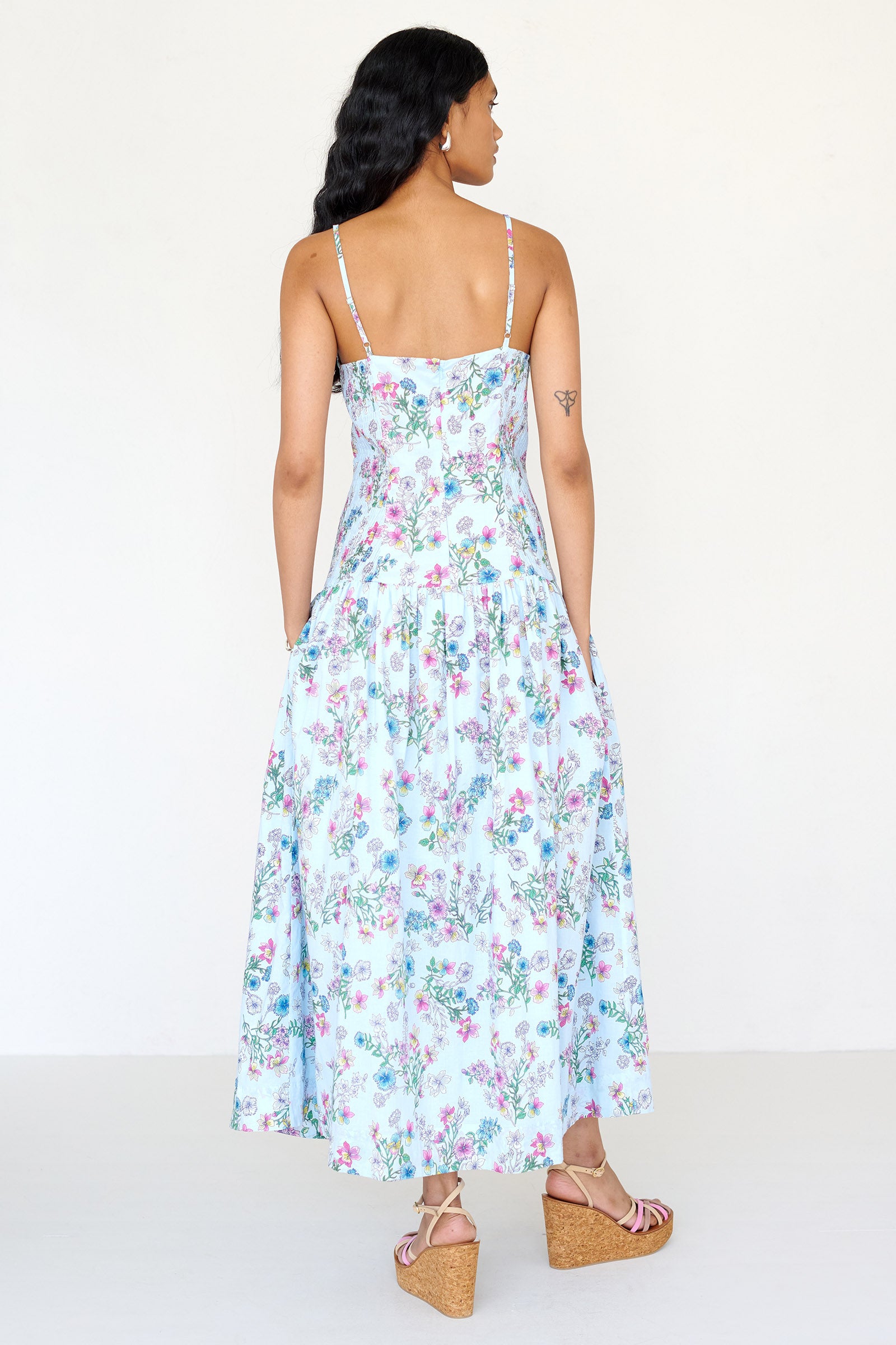 Maisie Dress Burdock Imperial