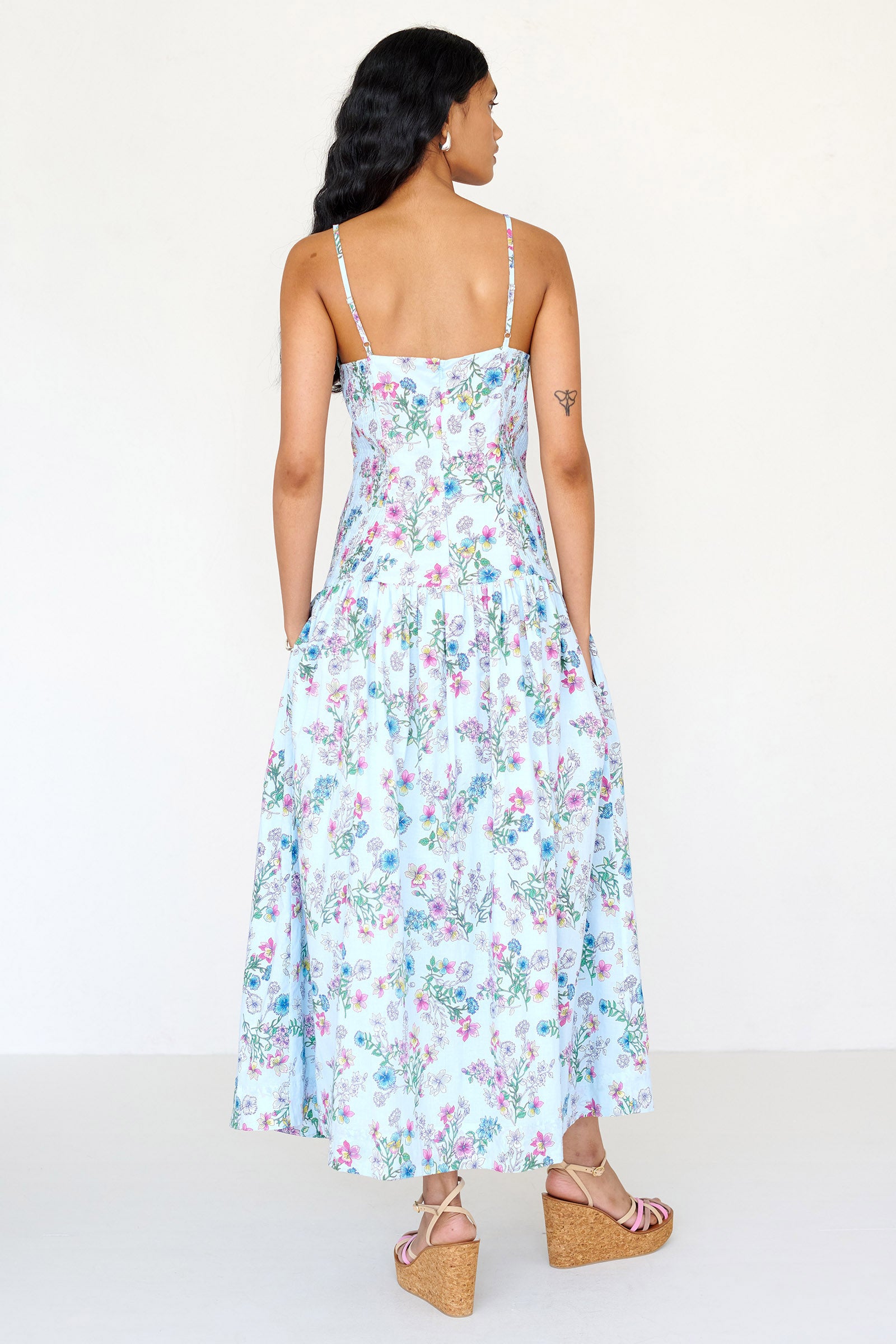 Maisie Dress Burdock Imperial