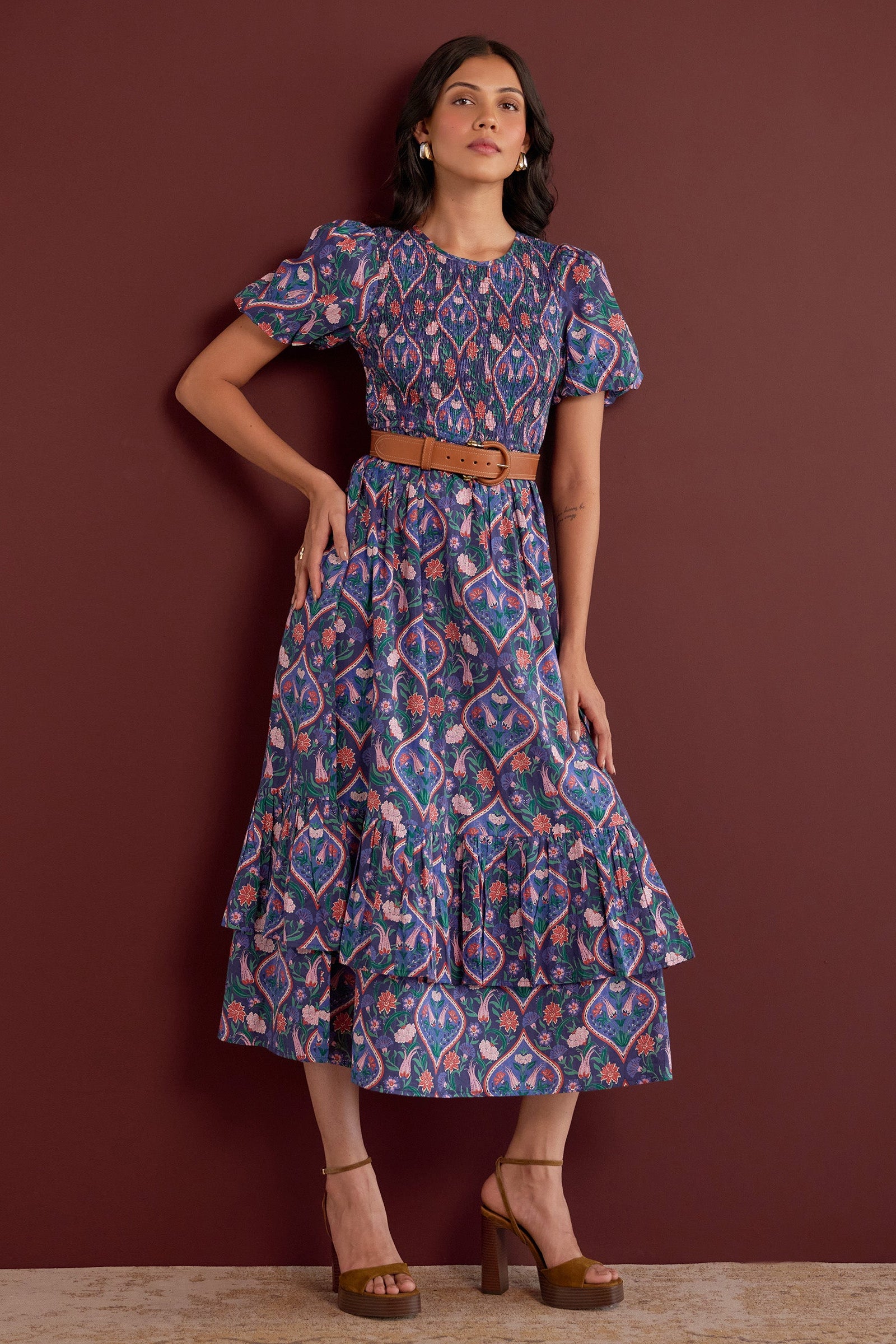 Quant Dress Persian Tile Lapis