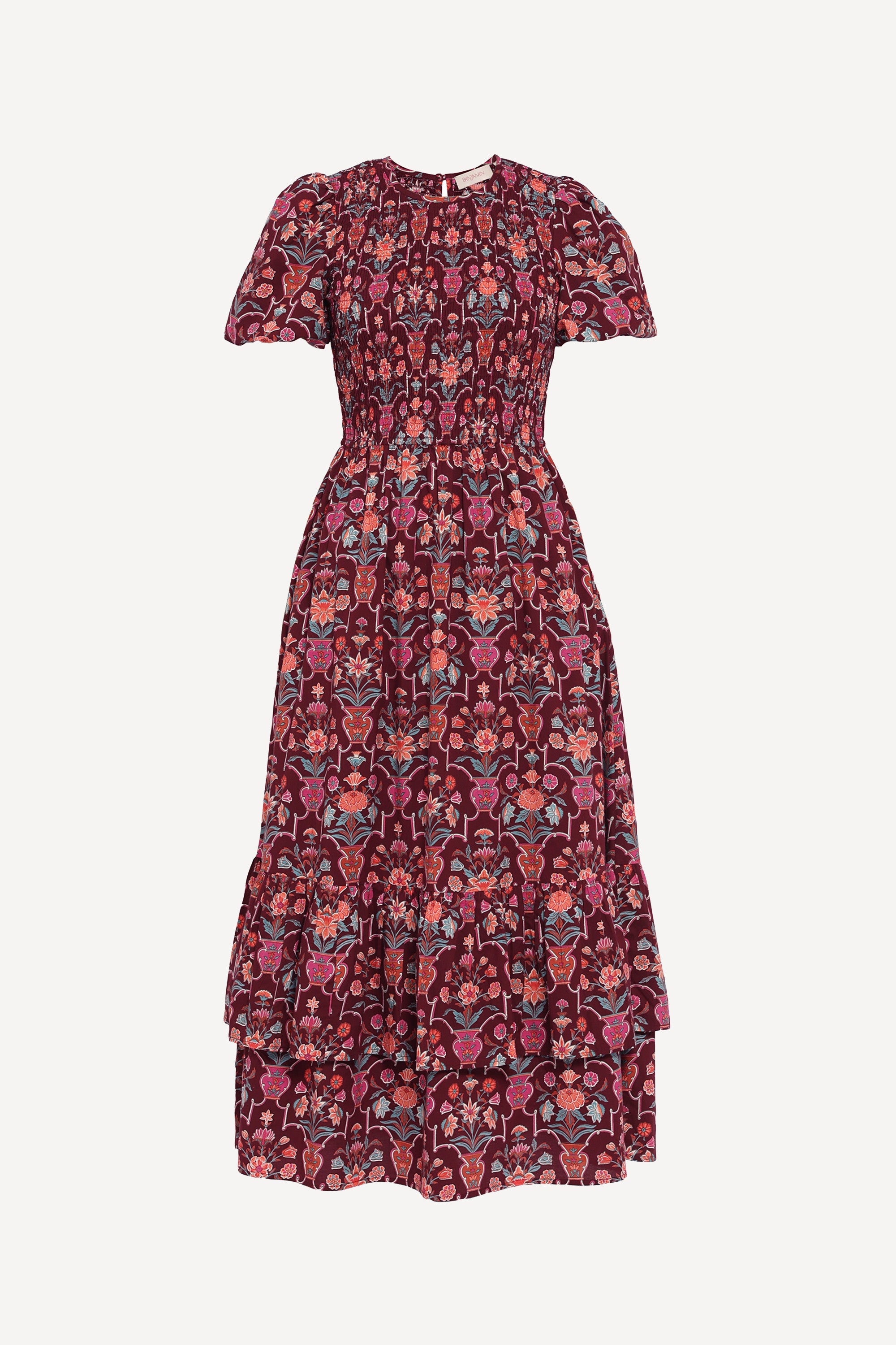 Quant Dress Floral Vase Chestnut