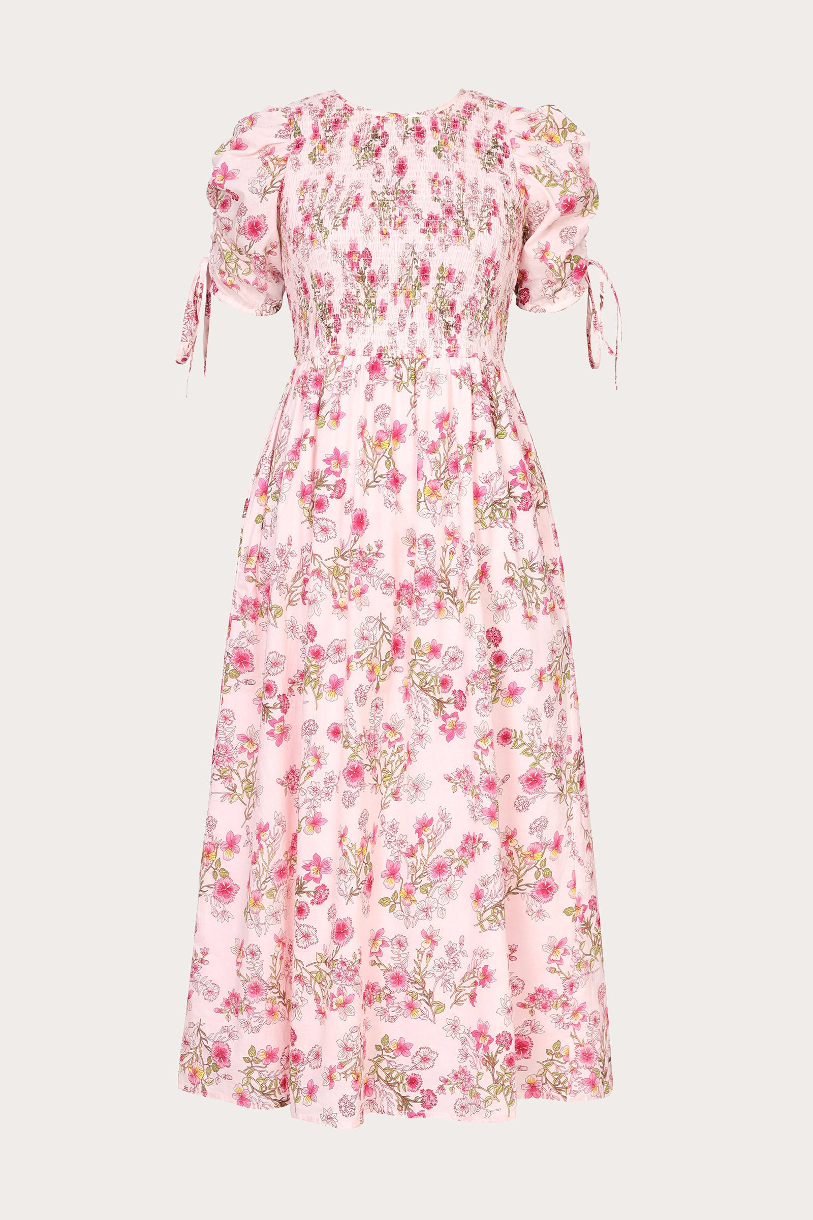 Queenie Dress Burdock Peony