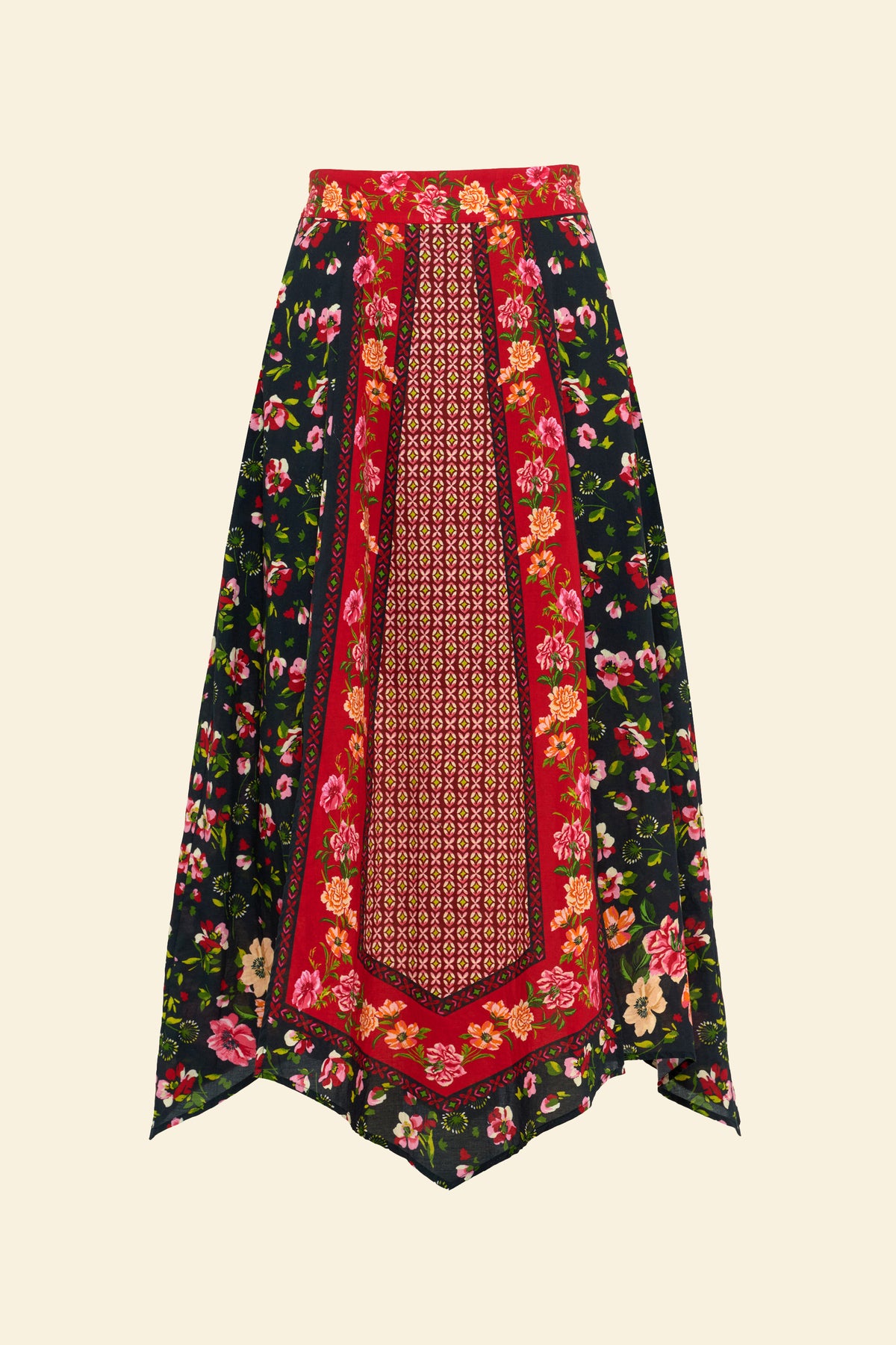 Quinn Skirt Wild Anemone Caviar