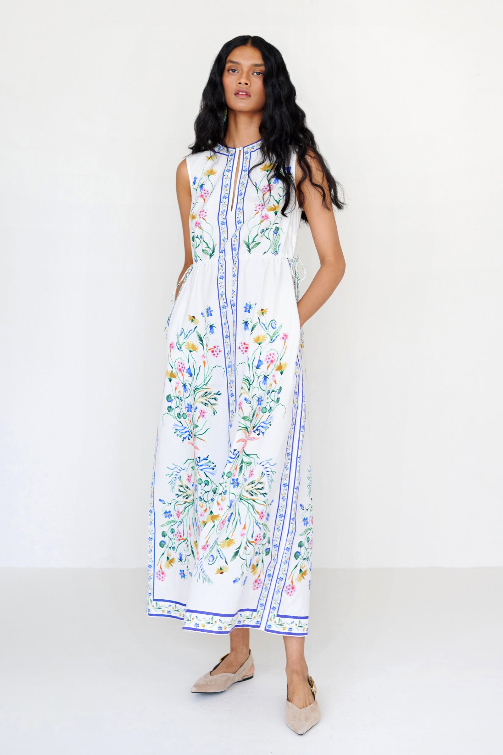 Rhonda Dress Tidepool Grotto