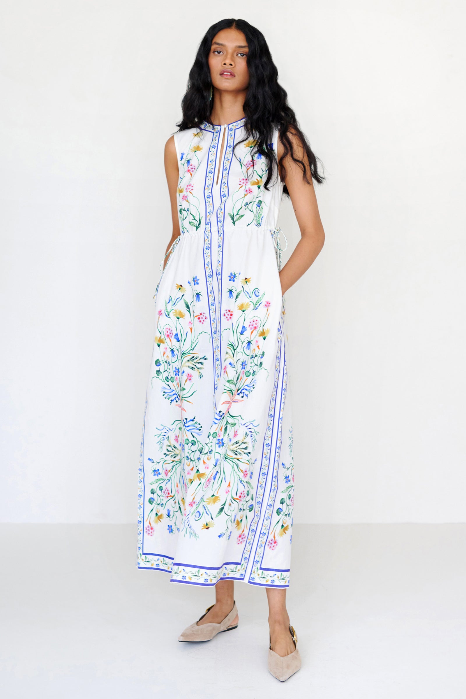 Rhonda Dress Tidepool Grotto