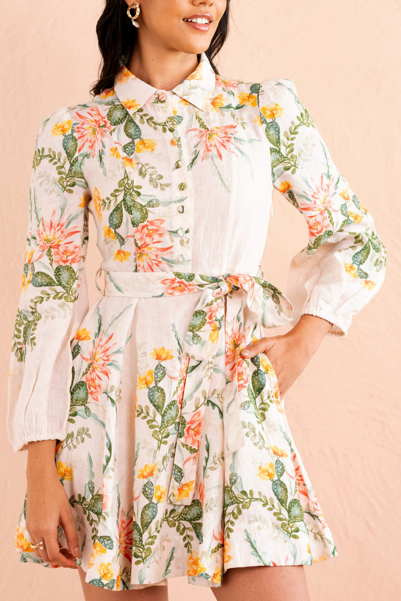 Rowena Dress Desert Rose Dawn
