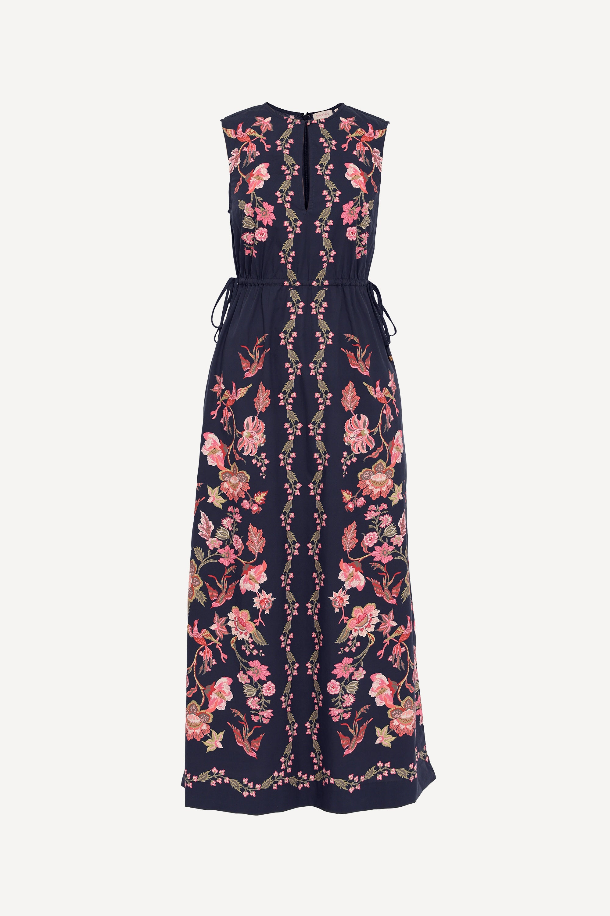Rhonda Dress Chintz Jet
