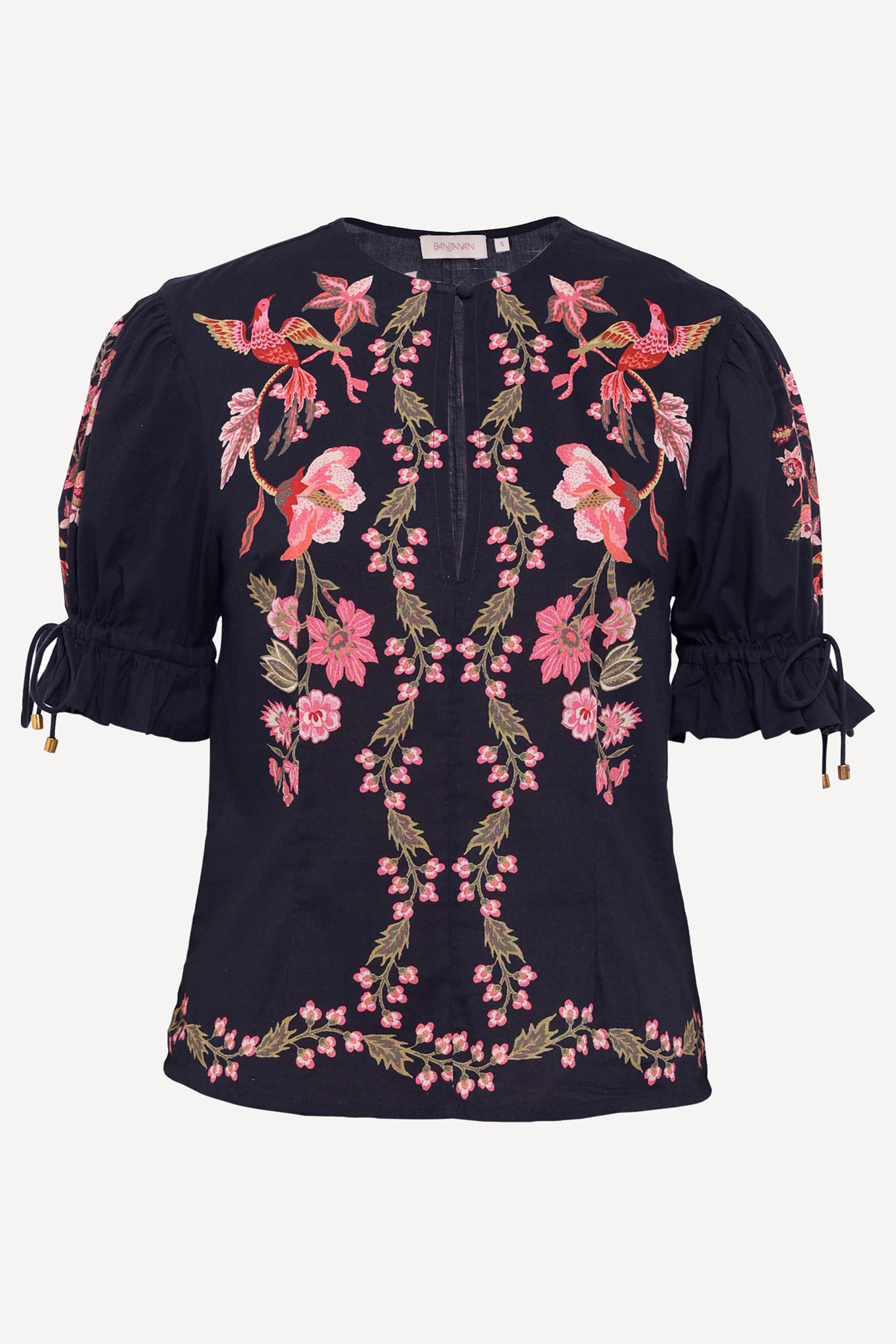 Ricki Top Chintz Jet