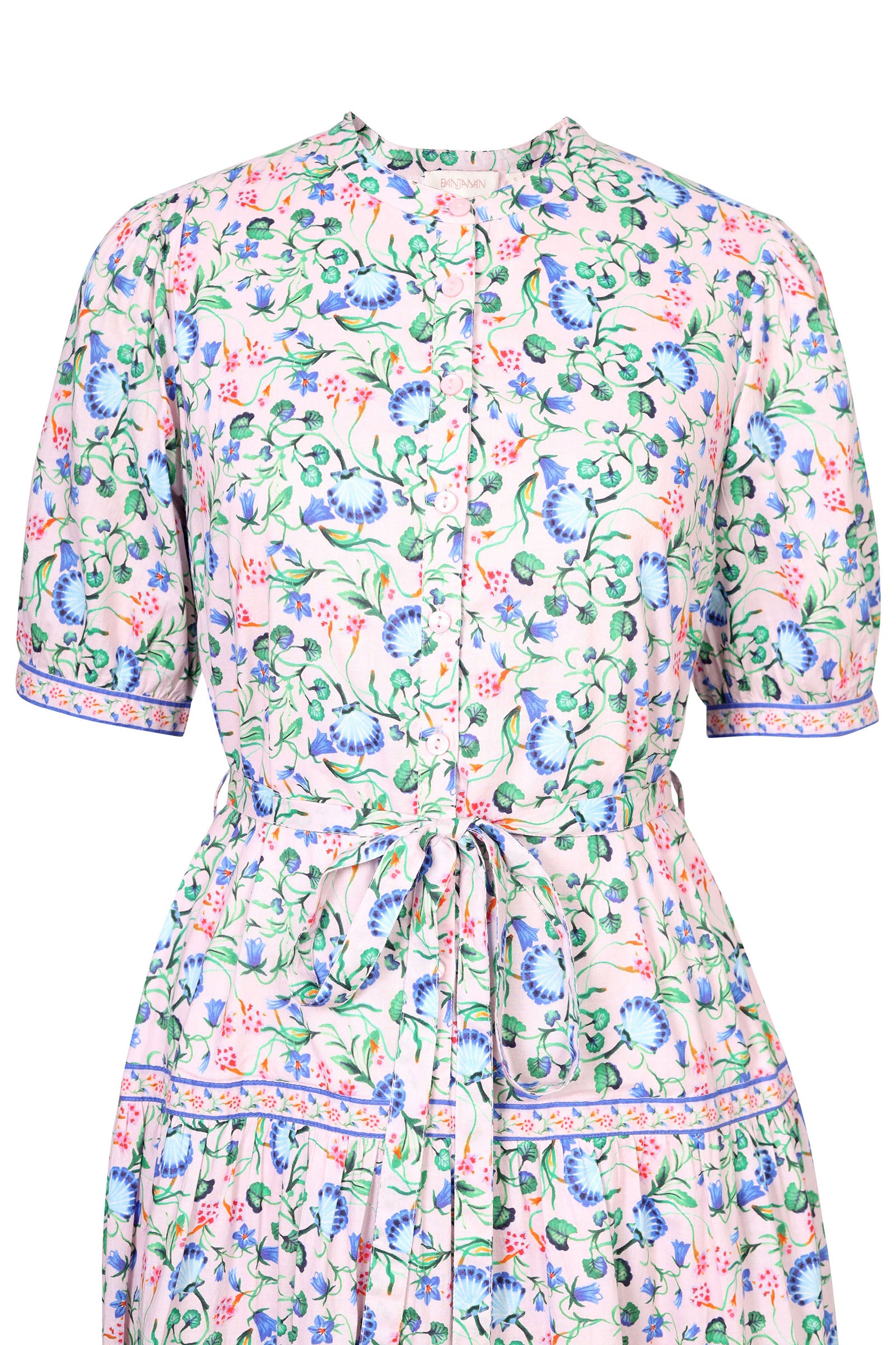 Saylor Dress Clam Garland Conch