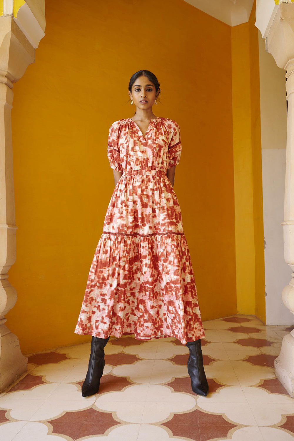 Selma Dress Amur Honey
