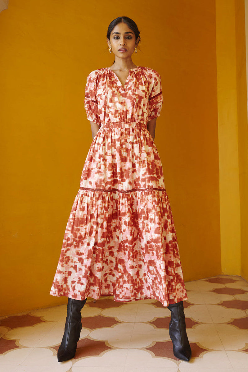 Selma Dress Amur Honey