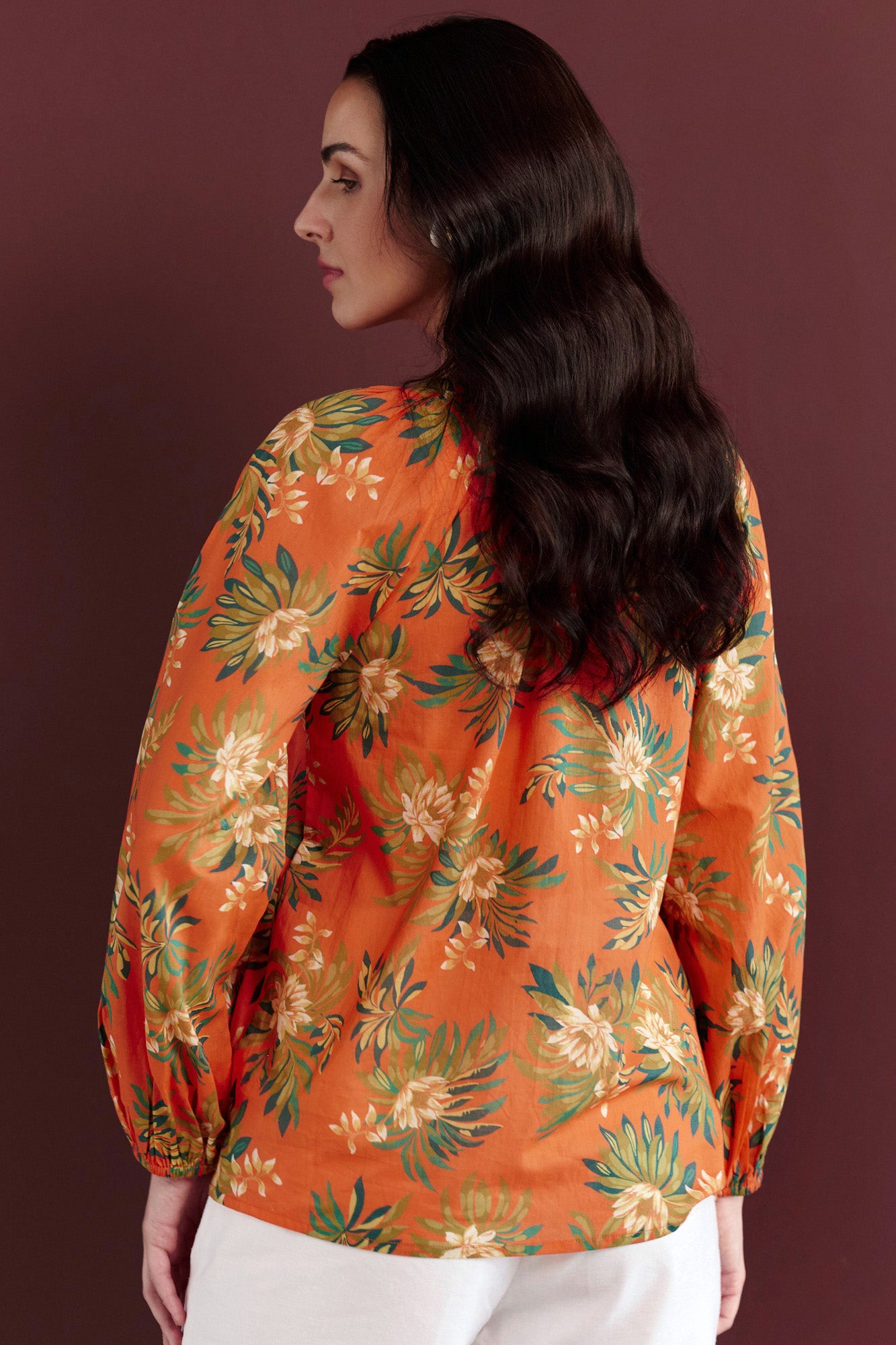 Tara Top Artichoke Flower Melon