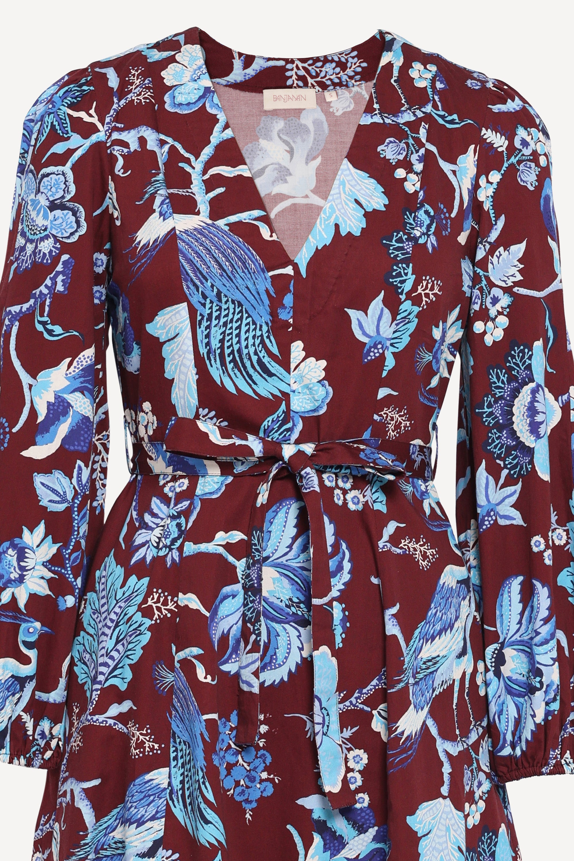 Zora Dress Chintz Cordovan