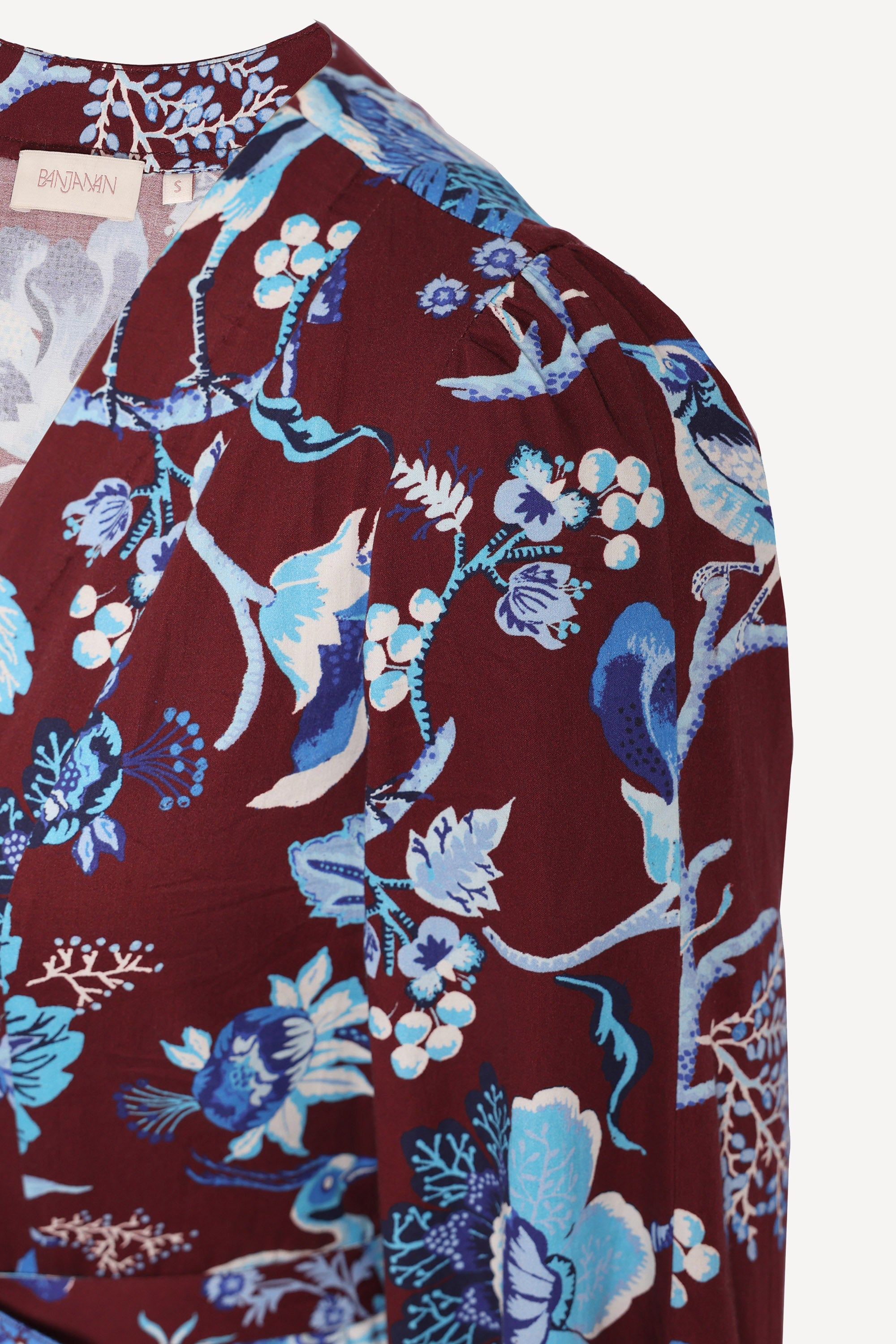 Zora Dress Chintz Cordovan