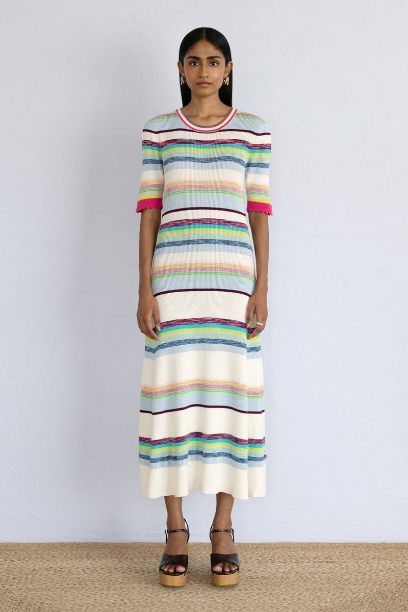 Calla Dress Opal Ombre