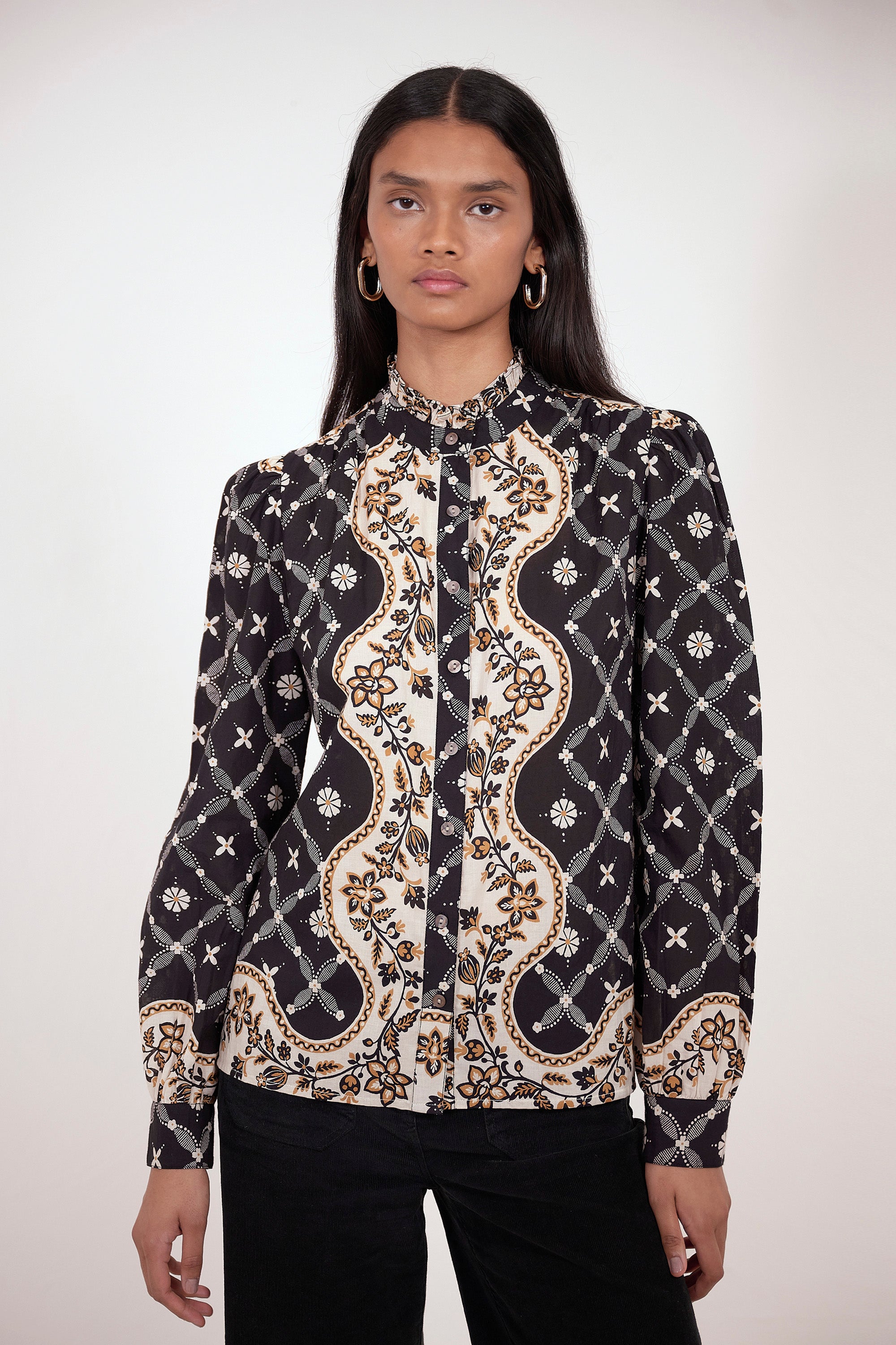 Christina Shirt Bandana Black Beauty