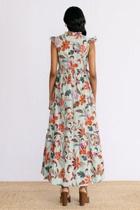 Constance Dress Bali Floral Haze