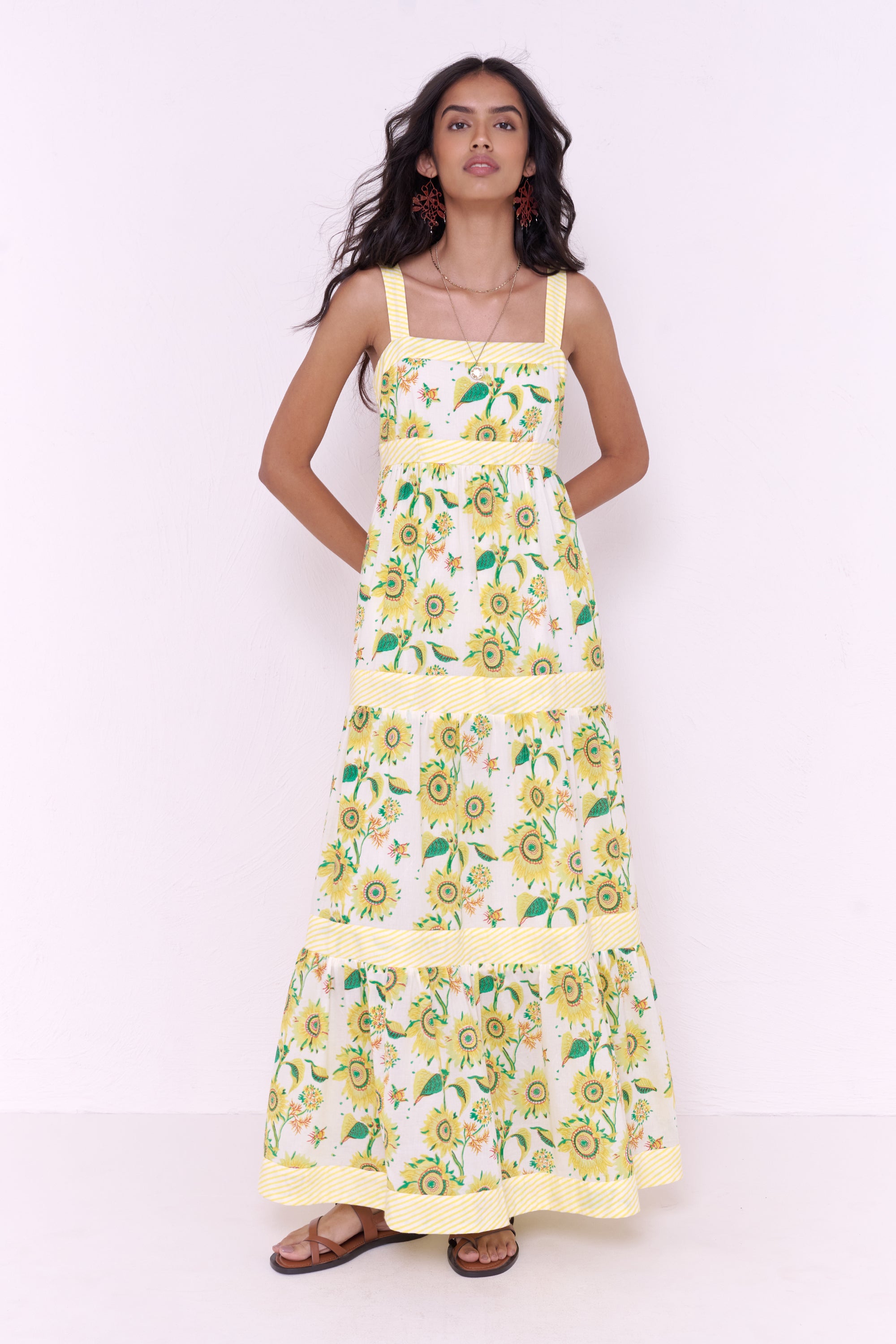 Daniella Dress Sunflower Buttercup
