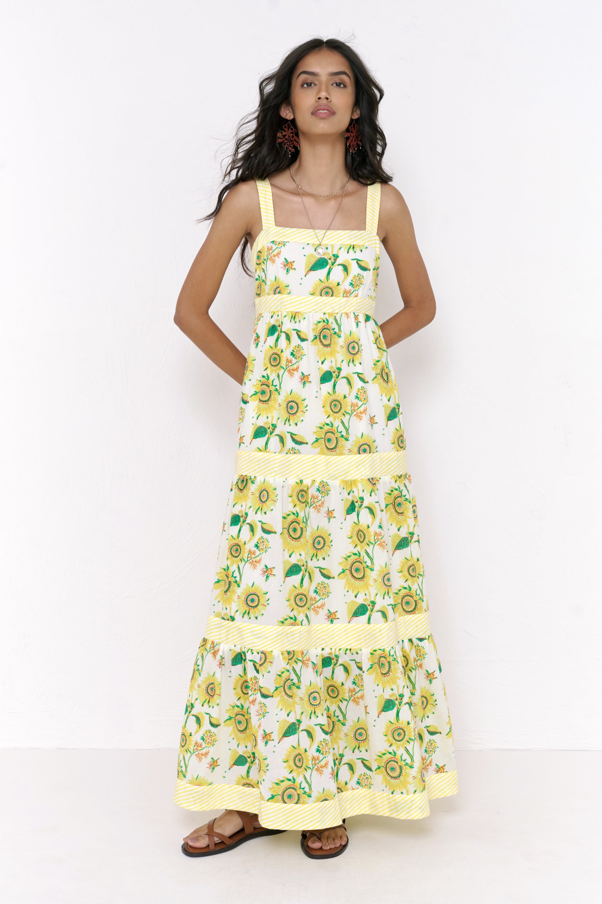 Daniella Dress Sunflower Buttercup