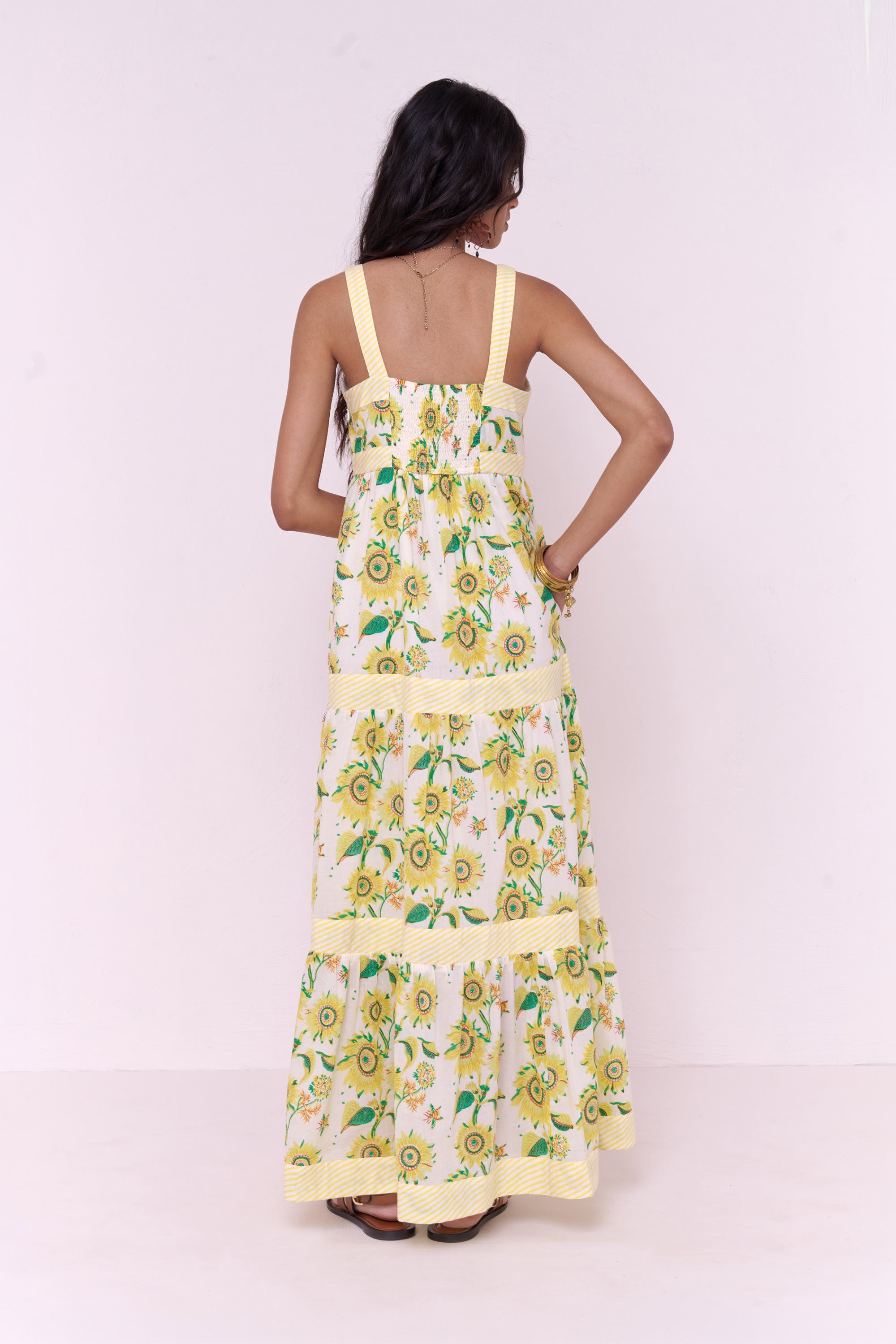Daniella Dress Sunflower Buttercup