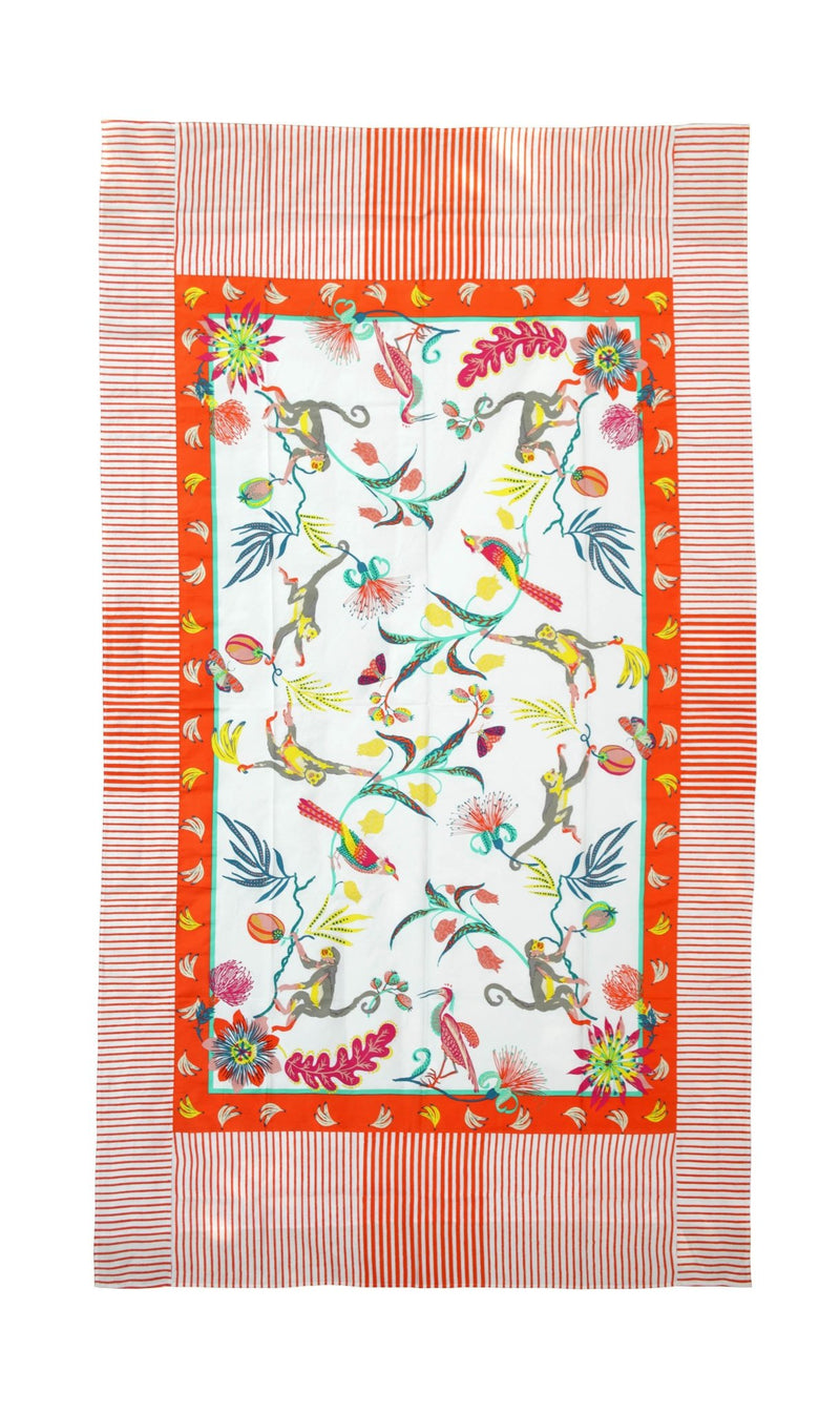 Magical Animal Small Table Cloth, Cotton Linen
