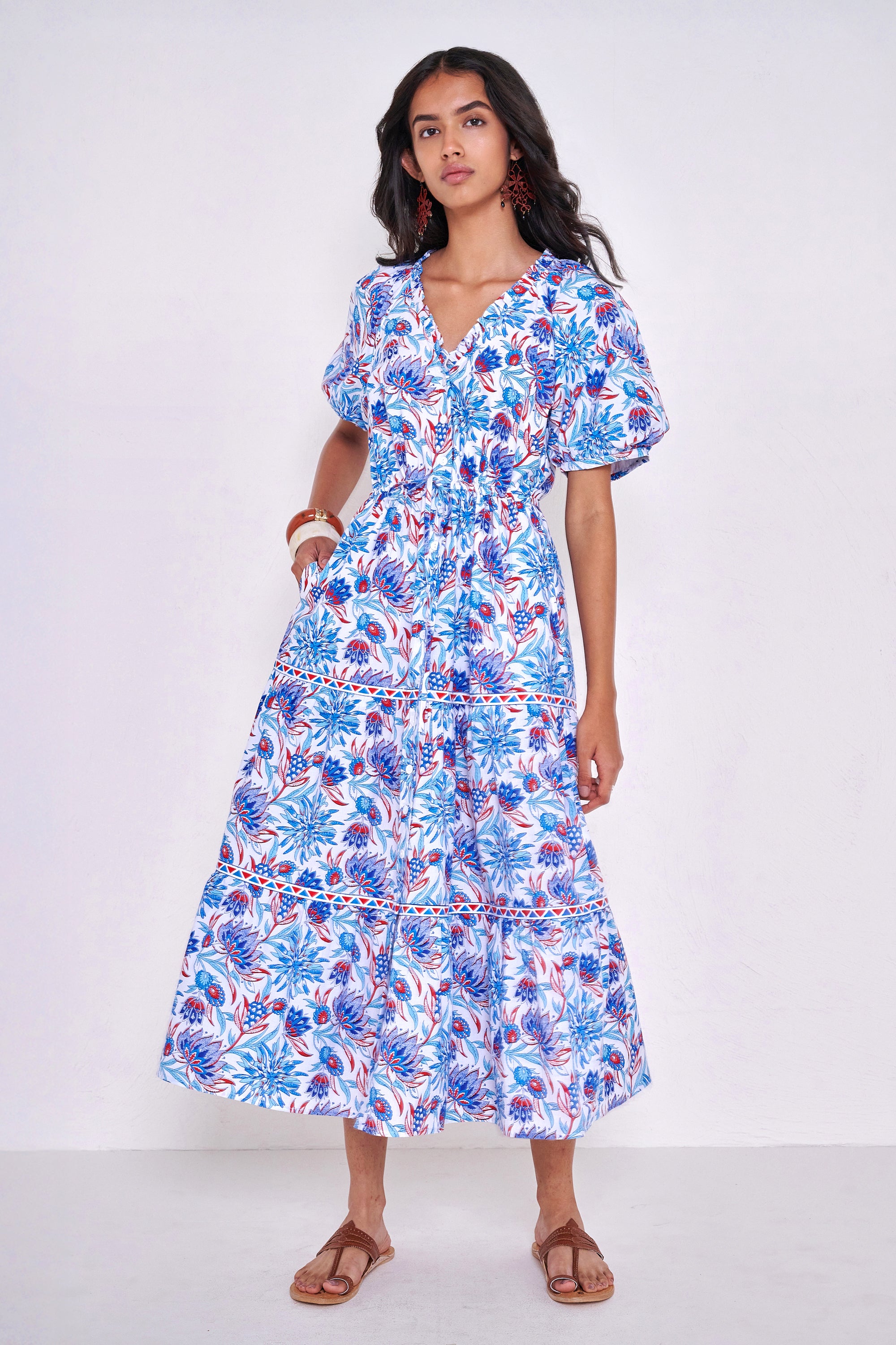 poppy ドレス Poppy Dress Philippa Azure