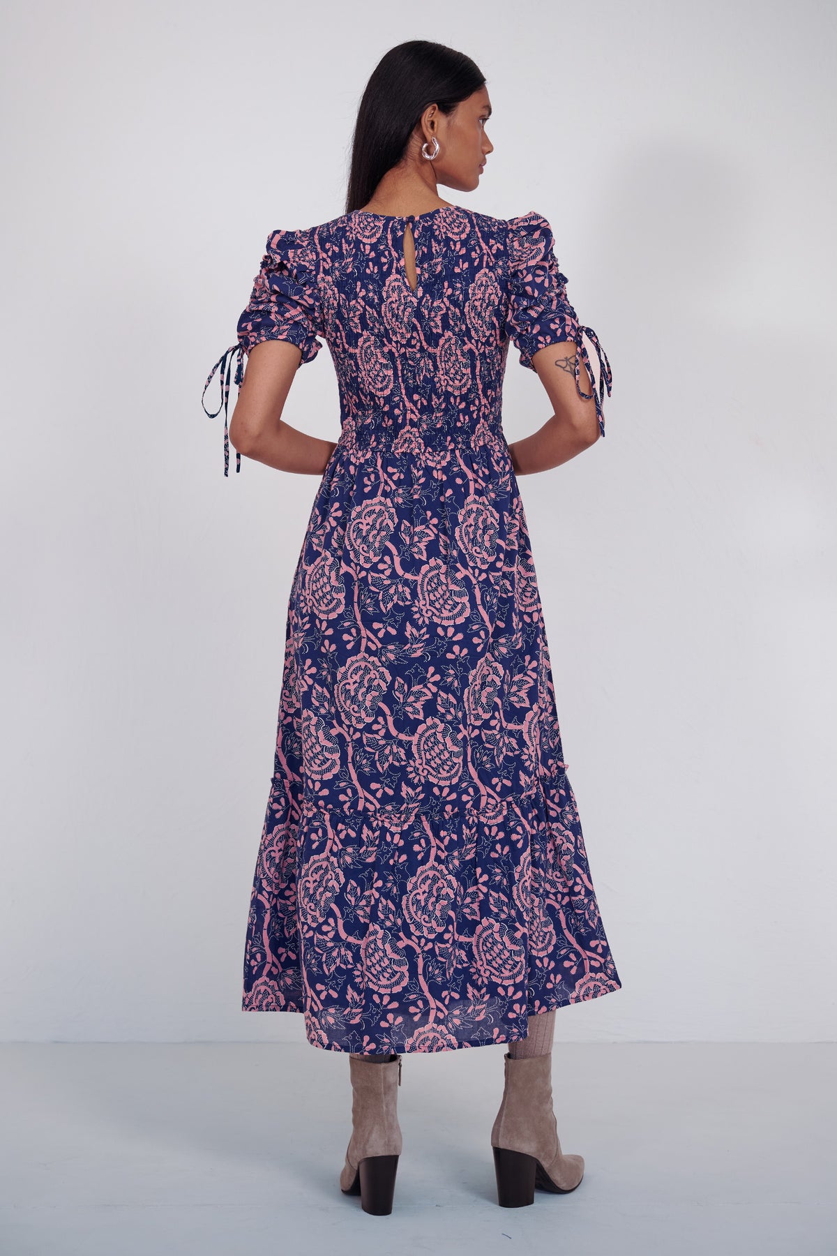 Queenie Dress Coromandel Indigo