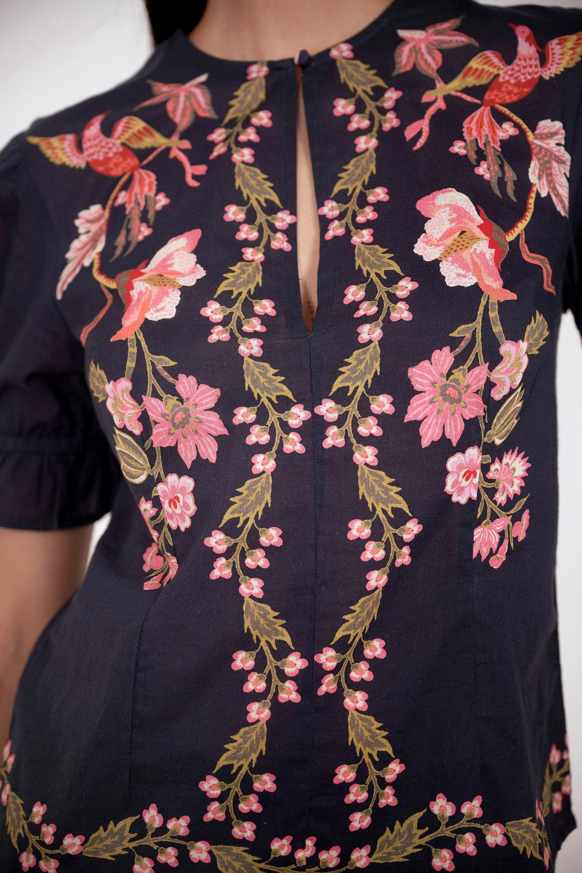 Ricki Top Chintz Jet