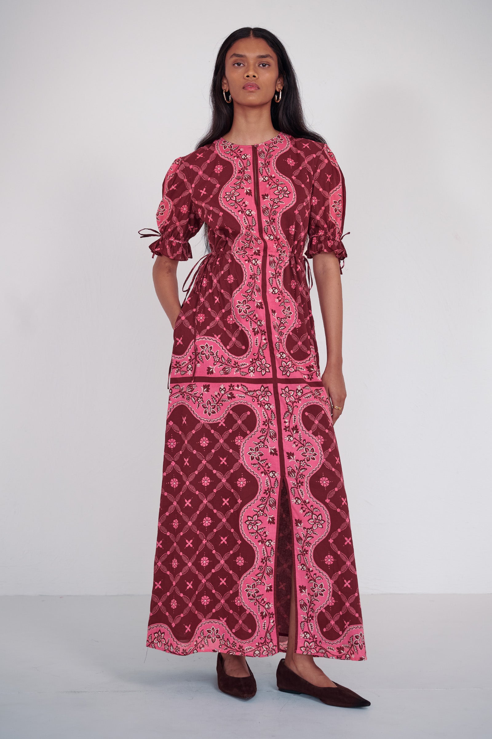 Ruby Dress Bandana Pomegranate
