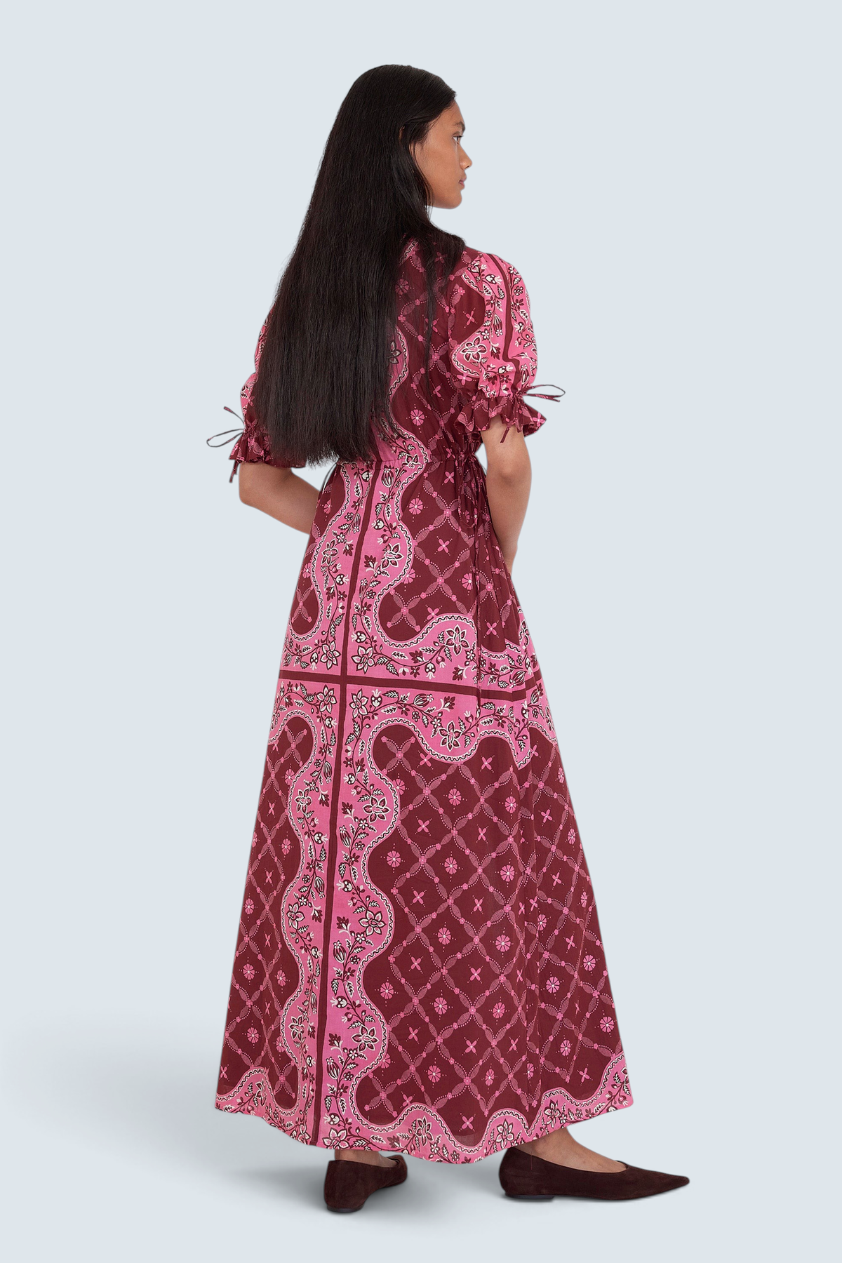 Ruby Dress Bandana Pomegranate