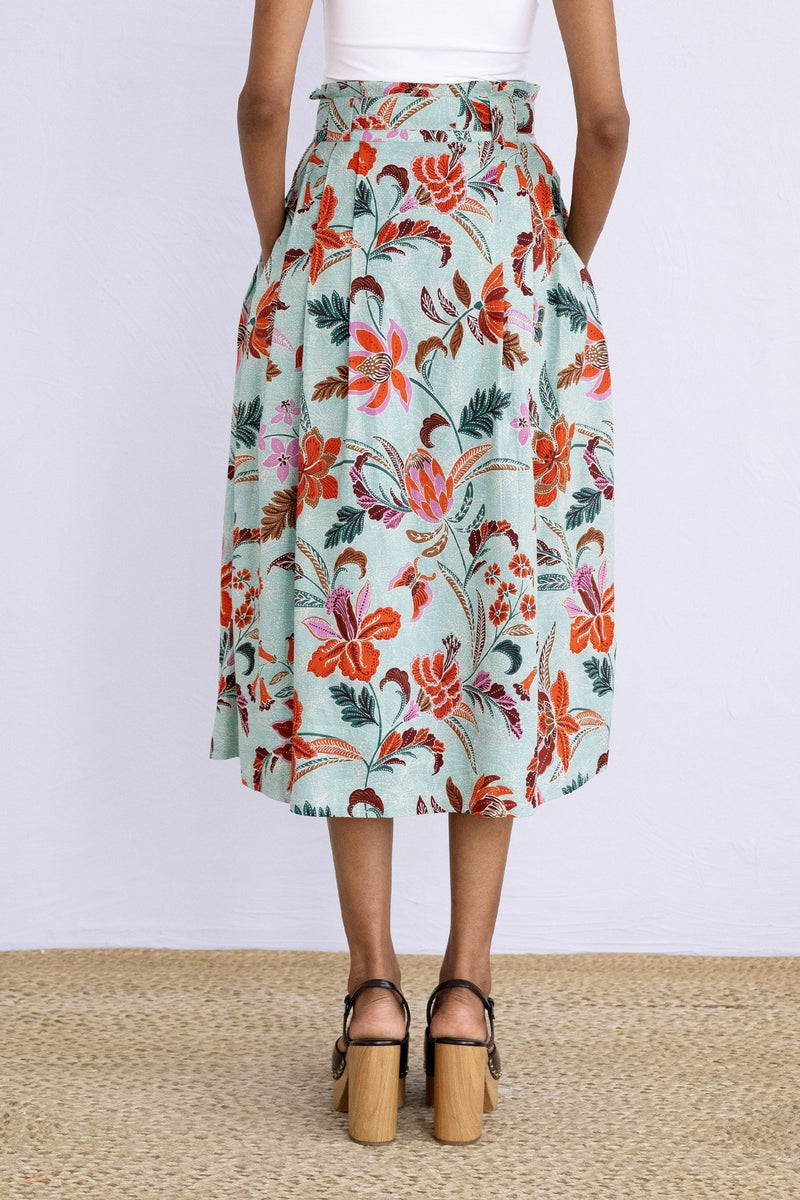 Tobias Skirt Bali Floral Haze