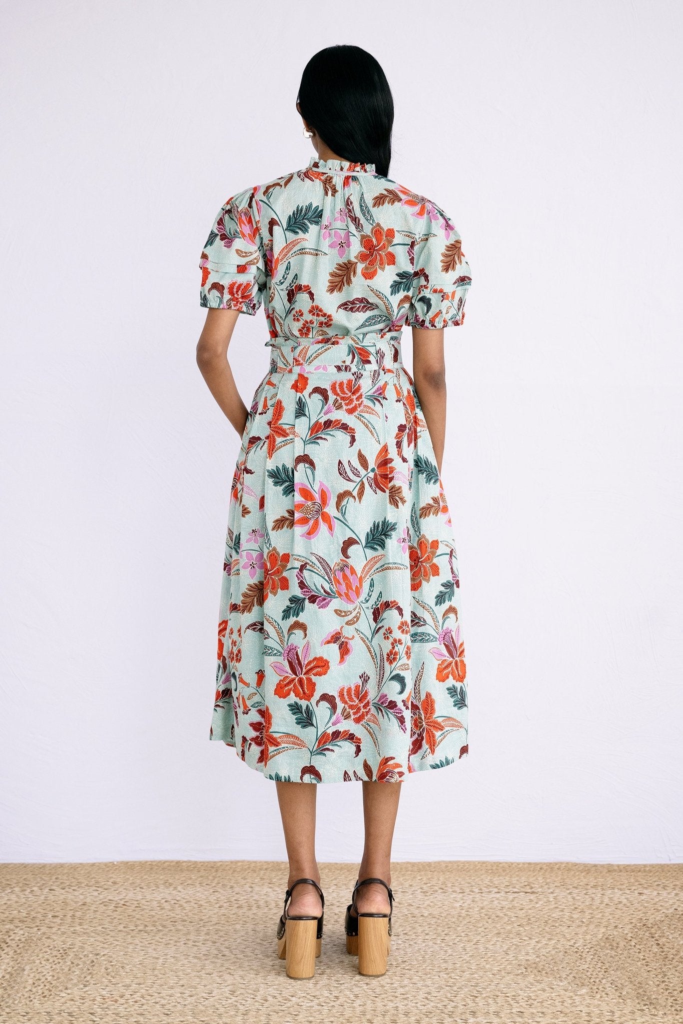 Tobias Skirt Bali Floral Haze